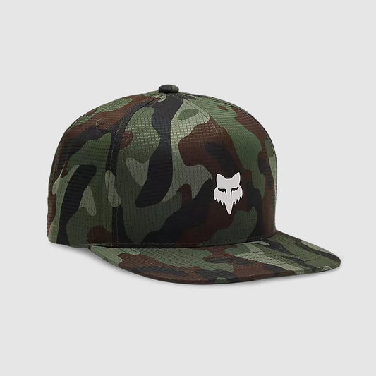 Gorra Lifestyle Fox Head Tech Snapback Camo Verde Fox